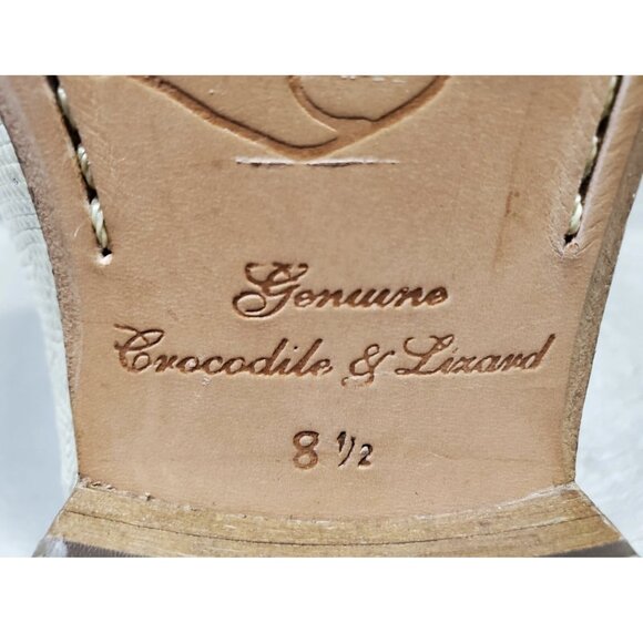 Belvedere Italo 1010 Crocodile & Lizard Leather Horsebit Loafers w/ Box | 8.5M - Picture 12 of 16